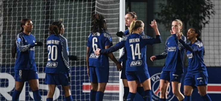 Le PSG répond au Paris FC en giflant Montpellier 