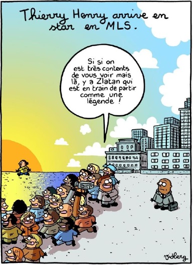 Ibra/Henry : le dessin satirique de L'Equipe - Actualite